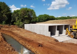 Galerias de concreto nas obras de saneamento