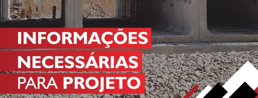 Galeria de Concreto: Informações necessárias para projeto